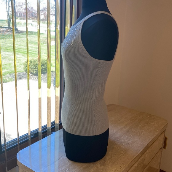 Cachet,silver metallic/pearl,excellent condition,measurements in pictures below. - Picture 2 of 7